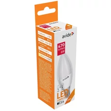 Avide gyertya LED izzó, semleges fehér, E14, 6W, 470lm