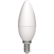 Avide gyertya LED izzó, E14, 6.5W, 6400K, hideg fehér