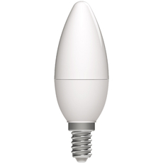 Avide gyertya LED izzó, E14, 6.5W, 6400K, hideg fehér
