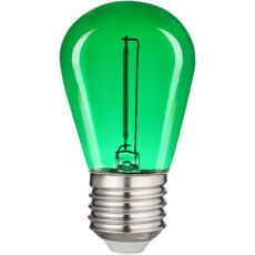 Avide körte LED izzó, E27, 0.6W, zöld