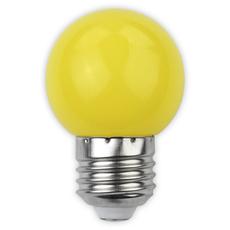 Avide kis gömb LED izzó, E27, 1W, sárga