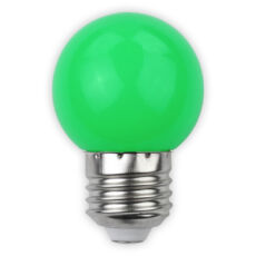  Avide kis gömb LED izzó, E27, 1W, zöld