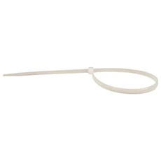 Kábelkötegelõ, újrahasználható, 200x7,6mm, fehér, 25db