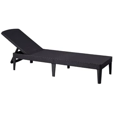 Keter Jaipur sun lounger műrattan napozóágy