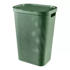 Curver Infinity Recycled szennyestartó, műanyag, 60L, zöld