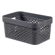 Curver Infinity tárolókosár, 4.5L, sötétszürke
