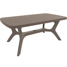 Allibert Baltimore műanyag kerti asztal, cappuccino