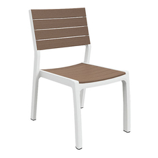 Keter Harmony műanyag kerti szék, fehér/cappuccino
