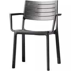 Ketel Metaline műanyag karfás szék
