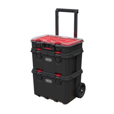 Keter Stack'N'Roll szerszámosláda szett, gurulós, 150L