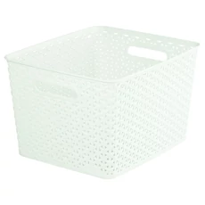 Curver My Style rattan hatású kosár, bézs, 18L