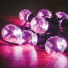 Varázskert fénysor, többszínű, toldható, 10LED, 5m