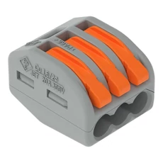 WAGO gyorscsatlakozó 0.08-2.5mm2, 3p WAGO gyorscsatlakozó 0.08-2.5mm2, 3p