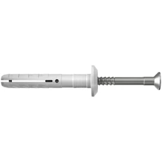 Fischer N P beütődübel, A2 korrózióálló acél lencsefejű csavarral, 6x40mm, 50db