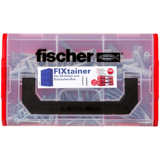 Fischer FixTainer SX dübel és csavar készlet, 105db