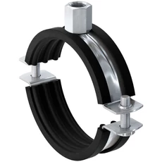 Fischer FRS kétrészes gumibetétes, bilincs 2” M8/M10, A2