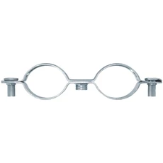 Fischer fém távtaró csőbilincs, dupla AMD 10-12mm