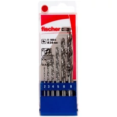 Fischer HSS-G fémfúró készlet 2-8mm, 6db Fischer HSS-G fémfúró készlet 2-8mm, 6db