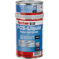 Fischer FCS LIQUID epoxi alapú ragasztó, kannás rendszer
