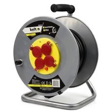 Keltin kábeldob, 4 aljzat, 3x2.5mm, 25m