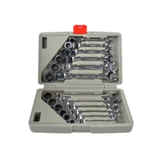 Keltin K00106 racsnis csillag-villáskulcs készlet, 8-19 mm, 12db