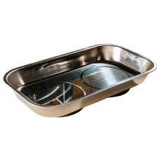 MK-Tools szerszámtartó tálca, mágneses, téglalap, 237x137x40mm