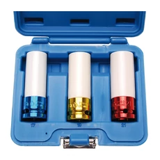 BGS-7200 Légkulcsfej készlet 12,5mm (1/2") 17/19/21mm, 3 darabos BGS-7200 Légkulcsfej készlet 12,5mm (1/2") 17/19/21mm, 3 darabos