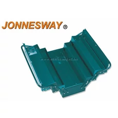 Jonnesway Hordozható Fém Szerszámosláda 3 Rekeszes C-3DH2