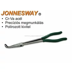 Jonnesway Profi Hajlított Műszerész Fogó 275mm