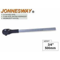Jonnesway Profi Racsnis Hajtókar 3/4" / 500mm / 24fog