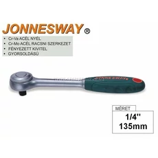 Jonnesway Profi Racsnis Hajtókar 1/4" / 135mm / 72fog