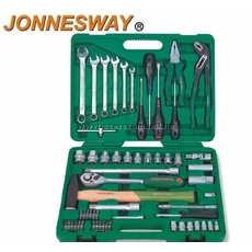 Jonnesway Profi Szerszám Készlet 1/2" & 1/4" 62db-os