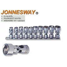 Jonnesway Profi Flexi Dugókulcs Készlet 3/8" 10db-os