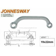 Jonnesway Önindító Kulcs 19x22mm / W6511922