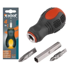 Extol marokcsavarhúzó, 2db cserélhető, kétoldalas rövid szárral