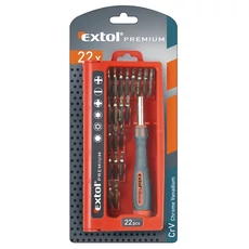 Extol órás csavarhúzó klt. 22db