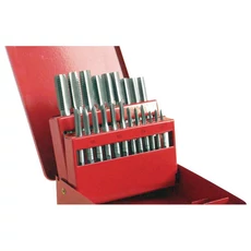 Extol menetfúró klt., kézi, fém dobozban; 21db Extol menetfúró klt., kézi, fém dobozban; 21db