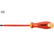 Abraboro Red Line szigetelt lapos csavarhúzó, 3x0.5x100mm