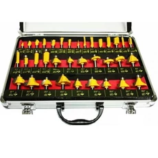 Geko felsőmaró készlet, 8mm, 35 darabos Geko felsőmaró készlet, 8mm, 35 darabos