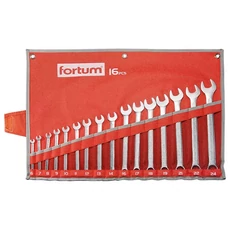 Fortum csillag-villás kulcs klt. 16db, 6-24mm