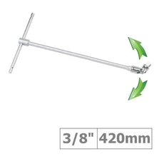 Professional Genius Csuklós T-Kulcs 3/8" / 420mm / 324203U