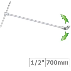 Professional Genius Csuklós T-Kulcs 1/2" / 700mm / 427004U
