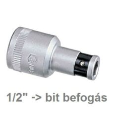 Genius Tools bit adapter, 50mm, 1/2&quot;