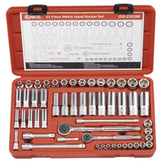 Professional Genius Dugókulcs Készlet 1/4" & 3/8" 53db-os / GS-2353M