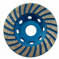 Geko betoncsiszoló gyémánttárcsa, turbó, 125mm