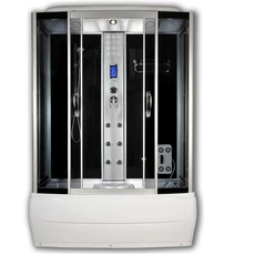 Sanimix 22.8011-170S Gőzkabin hidromasszázs káddal és zuhanyzóval 170x85x220cm