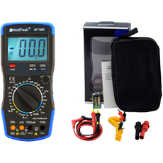 HoldPeak 760B digitális multiméter (VAC, VDC, AAC, ADC, ellenállás, kapacitás, frekvencia, hőmérséklet)