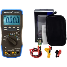 HoldPeak 760G digitális multiméter (frekvencia, kapacitás, hőmérséklet, hFE, dióda, szakadás)