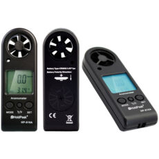HOLDPEAK 816A Digitális szélerősség és hőmérsékletmérő, 0-30m/sec, -10°C-45°C