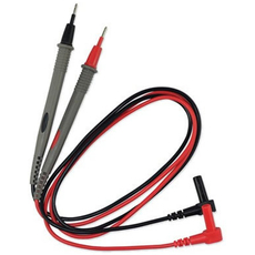 HOLDPEAK Kétszínű mini mérőzsinór 8102 Mérőzsinór pár digitális multiméterekhez, piros-szürke/fekete-szürke, 60cm